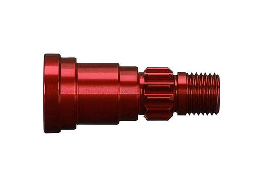 Traxxas-Stub Axle Aluminum-RED