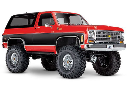 Traxxas-4 1979 Chevrolet Blazer-RED