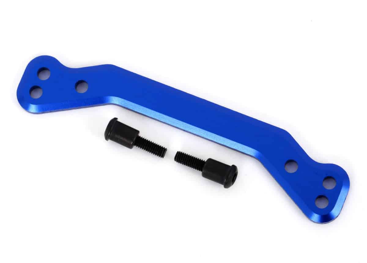 Traxxas-Draglink, Steering/ 3x14mm SS (2)-BLUE