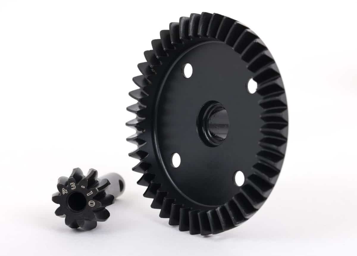 Traxxas-Ring gear, differential/ pinion gear, differential (machined) (front or rear)