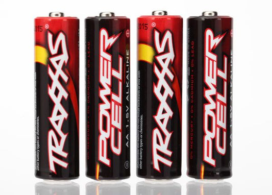 Traxxas-Power Cell AA Alkaline Batteries