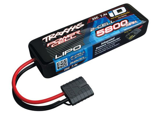 Traxxas-2S Lipo 5800MAH 7.4V 25C