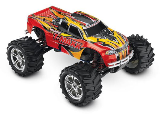 Traxxas-T-MAXX RTR WITH TQ RADIO-RED