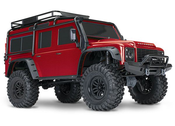 Traxxas-4 Crawler with XL5 HV-RED