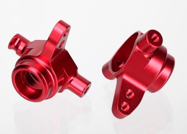 Traxxas-Steering Block Aluminum-RED