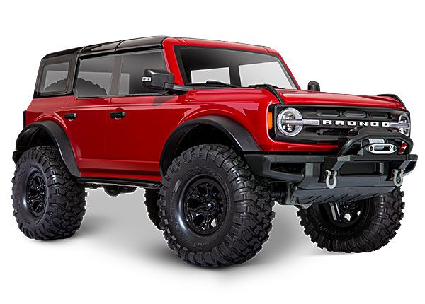 Traxxas-4 2021 Ford Bronco-RED