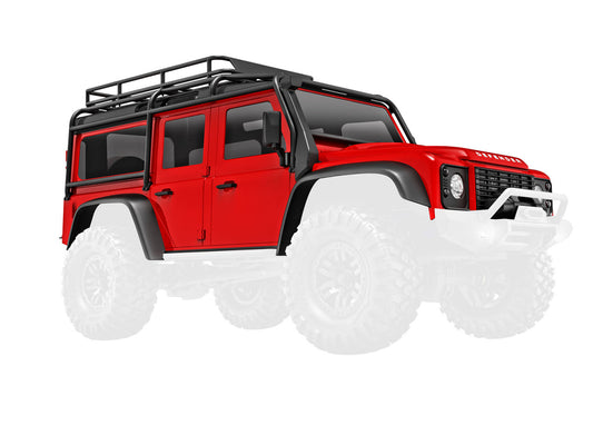 Traxxas-Body TRX-4M Defender-RED