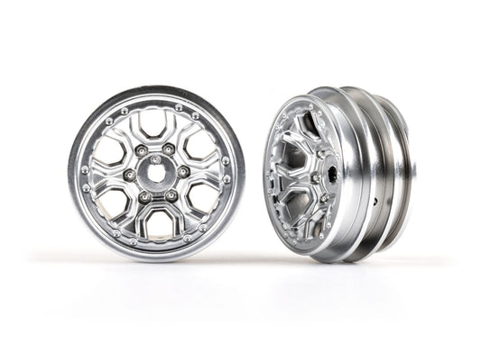 Traxxas-Wheels Satin Chrome 1.0